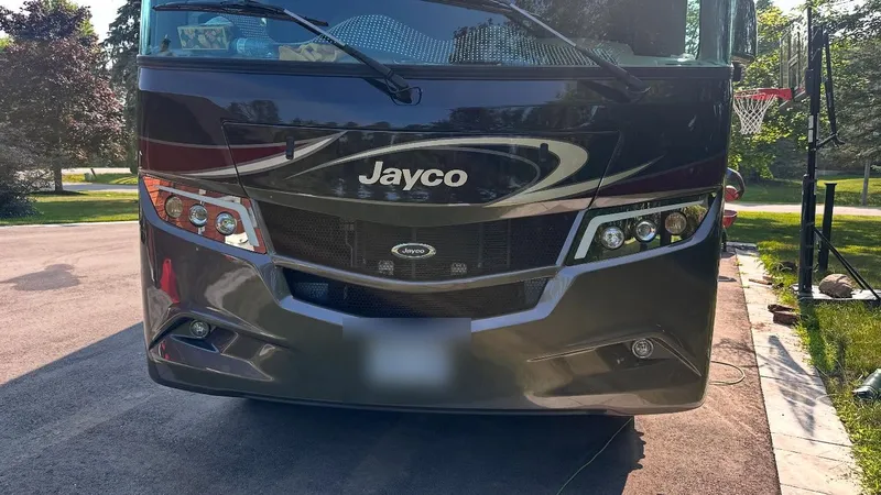 Jayco motorhome front cap detailed