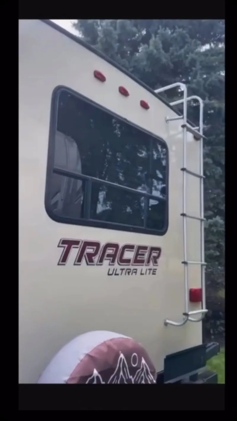Travel trailer sidewall cleaned and protected